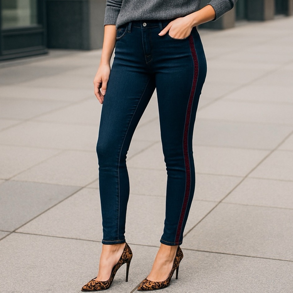 NYGARD Skinny jeans tummy control side detail